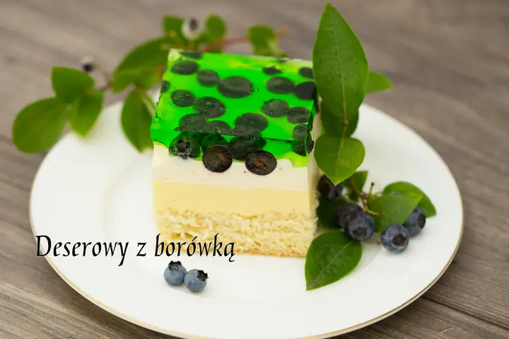 Deserowy z borówką